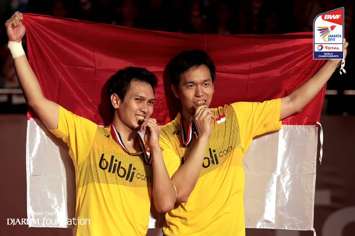 Mohammad Ahsan & Hendra Setiawan (Foto: Dok. PBSI)