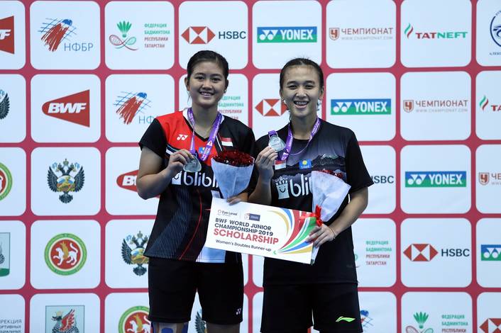 Febriana Dwipuji Kusuma/Amalia Cahaya Pratiwi (Indonesia). (Foto: PP PBSI) Febriana Dwipuji Kusuma/Amalia Cahaya Pratiwi (Indonesia). (Foto: PP PBSI)