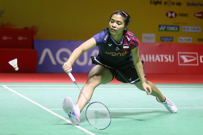 Gregoria Mariska Tunjung (Djarum Badminton/Edward Luhukay) Gregoria Mariska Tunjung (Djarum Badminton/Edward Luhukay)