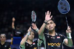 Jafar Hidayatullah/Felisha Alberta Nathaniel Pasaribu (Djarum Badminton)