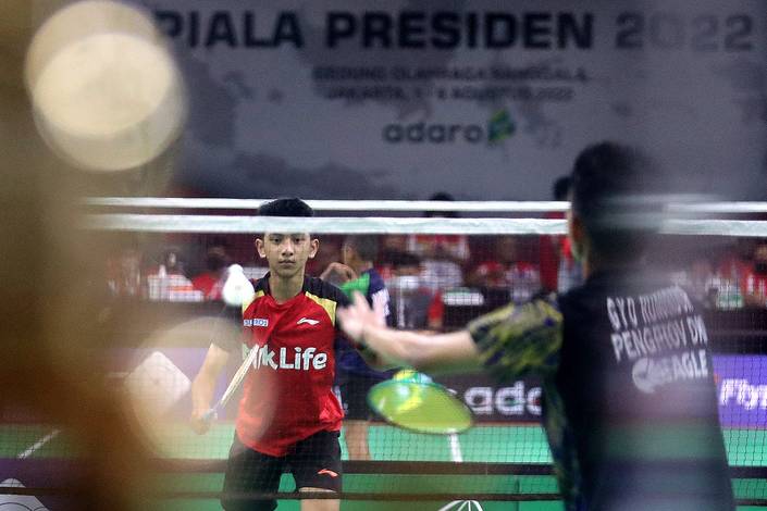 Radithya Bayu Wardana (Djarum Badminton) Radithya Bayu Wardana (Djarum Badminton)