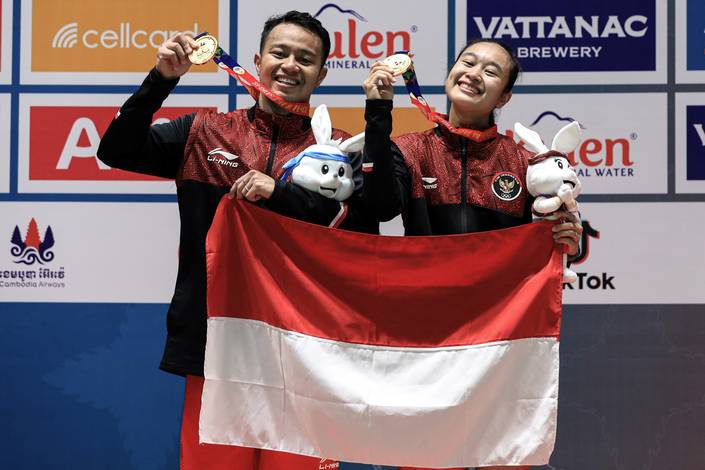 Rehan Naufal Kusharjanto/Lisa Ayu Kusumawati (Humas PP PBSI) Rehan Naufal Kusharjanto/Lisa Ayu Kusumawati (Humas PP PBSI)