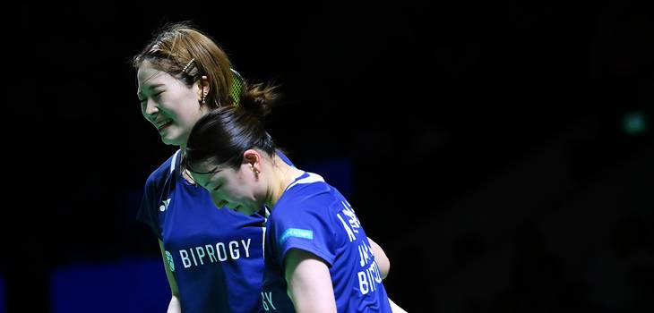 Arisa Igarashi/Miyu Takahashi (Djarum Badminton) Arisa Igarashi/Miyu Takahashi (Djarum Badminton)