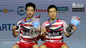 Kevin Sanjaya Sukamuljo/Marcus Fernaldi Gideon masih menjadi tumpuan dan andalan Indonesia.