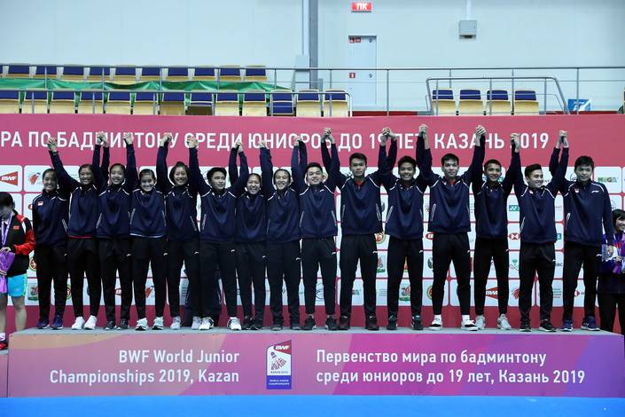 Tim beregu campuran junior Indonesia juara World Junior Championships 2019. Tim beregu campuran junior Indonesia juara World Junior Championships 2019.