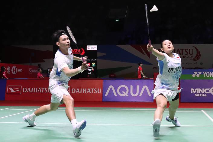 Rinov Rivaldy/Pitha Haningtyas Mentari (Djarum Badminton) Rinov Rivaldy/Pitha Haningtyas Mentari (Djarum Badminton)
