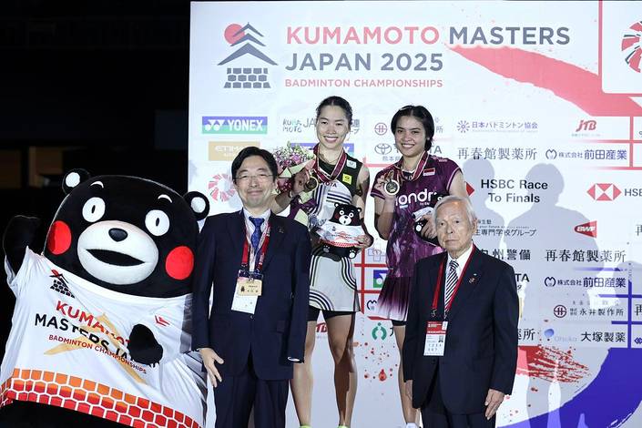 Ratchanok Intanon & Gregoria Mariska Tunjung (Humas PP PBSI)