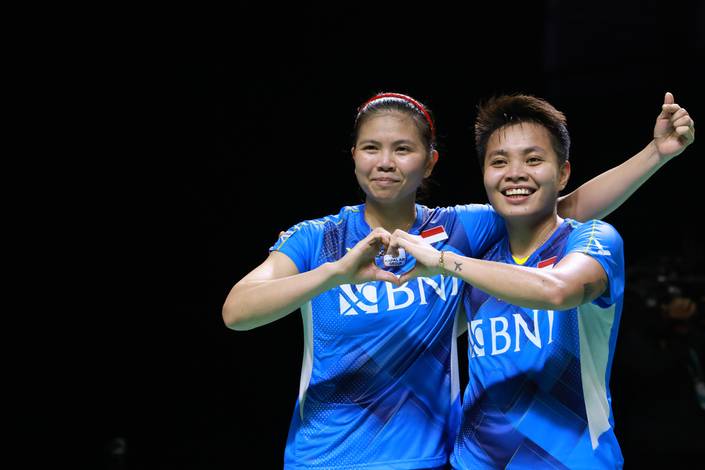 Greysia Polii & Apriyani Rahayu (Humas PP PBSI) Greysia Polii & Apriyani Rahayu (Humas PP PBSI)