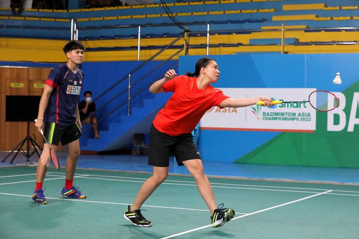 Adnan Maulana/Mychelle Crhystine Bandaso (Humas PP PBSI) Adnan Maulana/Mychelle Crhystine Bandaso (Humas PP PBSI)