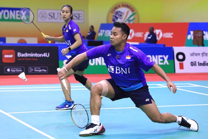 Rehan Naufal Kusharjanto/Lisa Ayu Kusumawati (Humas PP PBSI) Rehan Naufal Kusharjanto/Lisa Ayu Kusumawati (Humas PP PBSI)