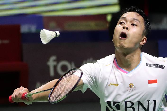 Anthony Sinisuka Ginting (Djarum Badminton) Anthony Sinisuka Ginting (Djarum Badminton)