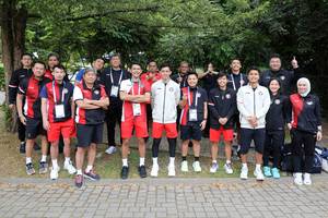 Tim bulu tangkis Indonesia pada Olimpiade Paris 2024 (Humas PP PBSI)