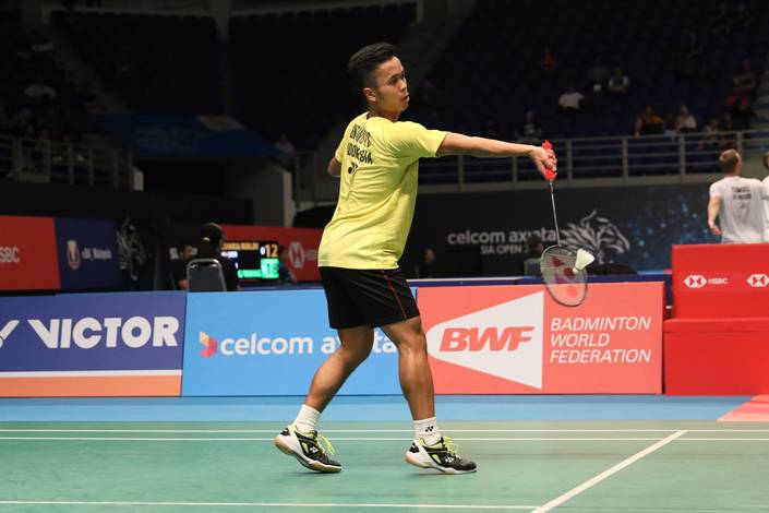Anthony Sinisuka Ginting. (Foto: PBSI) Anthony Sinisuka Ginting. (Foto: PBSI)