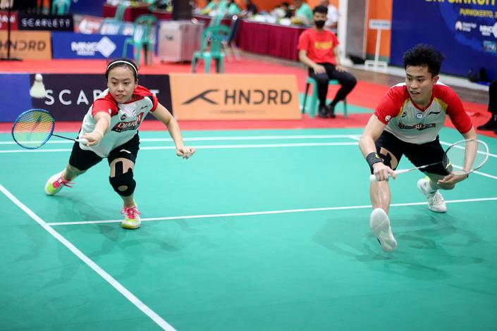 Verrell Yustin Mulia/Priskila Venus Elsadai (Djarum Badminton) Verrell Yustin Mulia/Priskila Venus Elsadai (Djarum Badminton)
