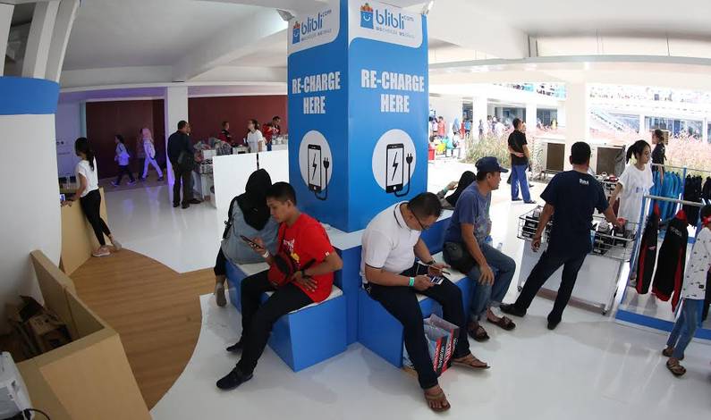 Charger Station dI Acara Blibli Indonesia Open 2018 Charger Station dI Acara Blibli Indonesia Open 2018