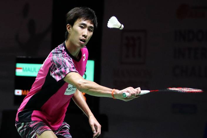 Keita Makino (Djarum Badminton) Keita Makino (Djarum Badminton)