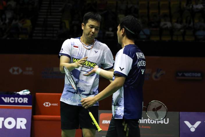 Hendra Setiawan/Mohammad Ahsan (Humas PP PBSI) Hendra Setiawan/Mohammad Ahsan (Humas PP PBSI)