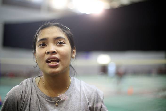 Gregoria Mariska Tunjung (Djarum Badminton) Gregoria Mariska Tunjung (Djarum Badminton)