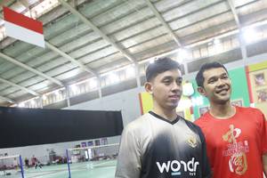 Muhammad Rian Ardianto & Fajar Alfian (Djarum Badminton/Edward Luhukay)