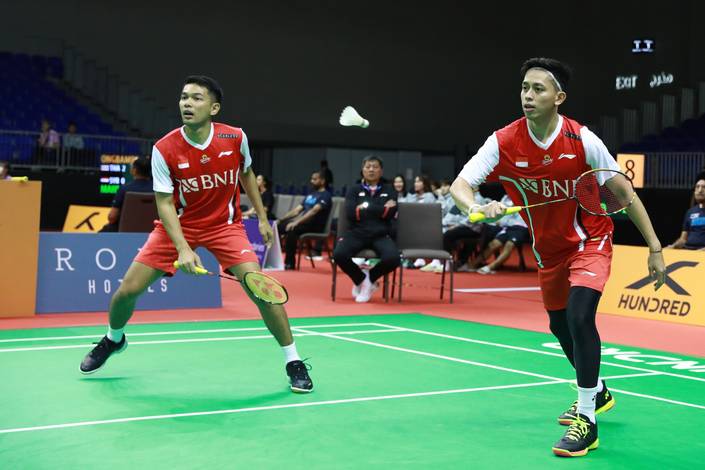 Fajar Alfian/Muhammad Rian Ardianto (Humas PP PBSI) Fajar Alfian/Muhammad Rian Ardianto (Humas PP PBSI)