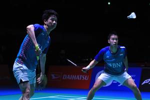 Kevin Sanjaya Sukamuljo & Marcus Fernaldi Gideon (Humas PP PBSI)