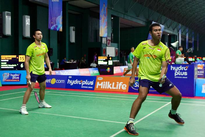  Joseph Marcellino Kyta/Joven Farandi (Djarum Badminton/Edward Luhukay)