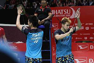 Marcus Fernaldi Gideon/Kevin Sanjaya Sukamuljo. Foto: PBSI