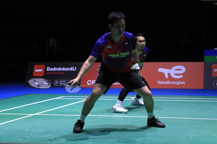 Hendra Setiawan & Mohammad Ahsan (Humas PP PBSI) Hendra Setiawan & Mohammad Ahsan (Humas PP PBSI)