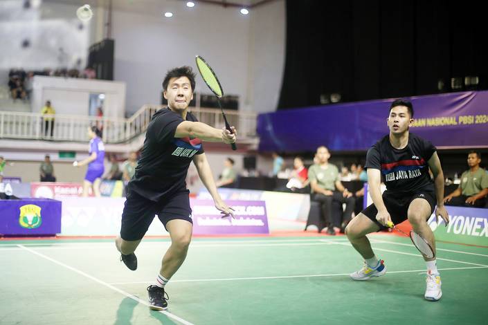 Marcus Fernaldi Gideon & Moh. Reza Pahlevi Isfahani (Djarum Badminton) Marcus Fernaldi Gideon & Moh. Reza Pahlevi Isfahani (Djarum Badminton)