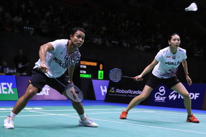Rehan Naufal Kusharjanto/Gloria Emanuelle Widjaja (Humas PP PBSI) Rehan Naufal Kusharjanto/Gloria Emanuelle Widjaja (Humas PP PBSI)
