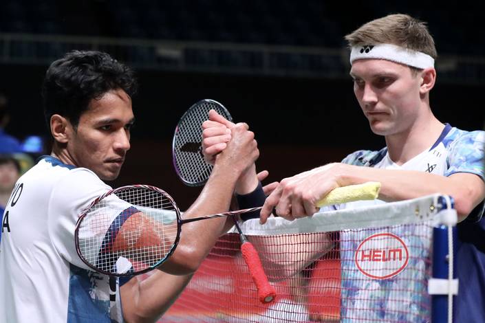 Chico Aura Dwi Wardoyo & Viktor Axelsen (Humas PP PBSI)