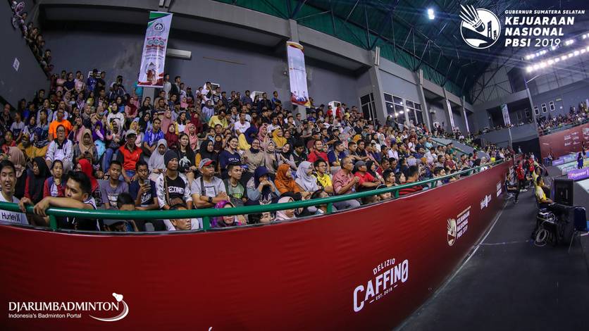 Suasana GOR Dempo Jakabaring Sport City, Palembang. Suasana GOR Dempo Jakabaring Sport City, Palembang.