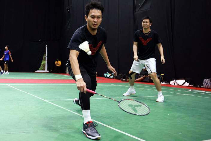 Mohammad Ahsan/Hendra Setiawan (Humas PP PBSI) Mohammad Ahsan/Hendra Setiawan (Humas PP PBSI)
