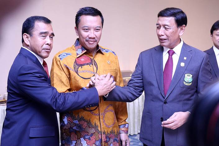 Tono Suratman, Imam Nahrawi, Wiranto