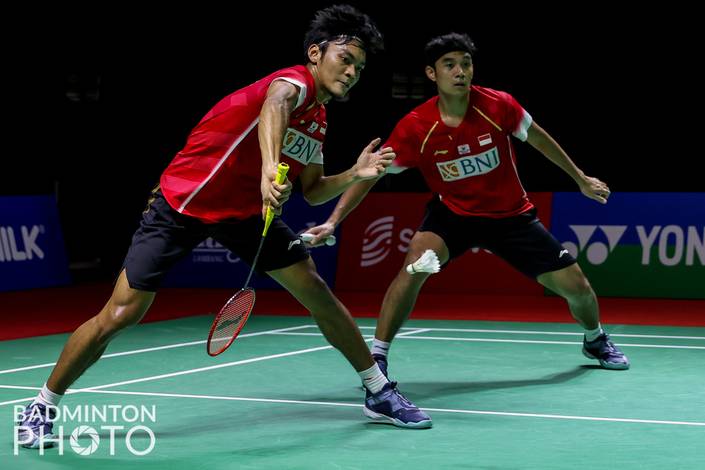 Bagas Maulana & Muhammad Shohibul Fikri (Badminton Photo/Raphael Sachetat) Bagas Maulana & Muhammad Shohibul Fikri (Badminton Photo/Raphael Sachetat)