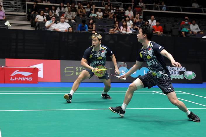 Marcus Fernaldi Gideon/Kevin Sanjaya Sukamuljo (Humas PP PBSI) Marcus Fernaldi Gideon/Kevin Sanjaya Sukamuljo (Humas PP PBSI)