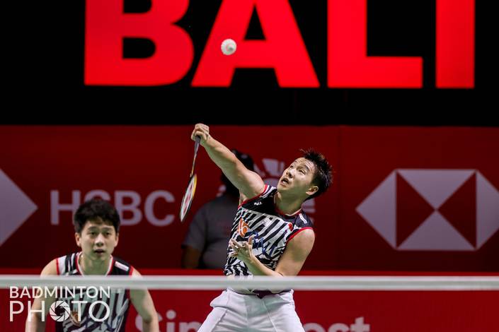 Kevin Sanjaya Sukamuljo & Marcus Fernaldi Gideon (Badminton Photo/Raphael Sachetat) Kevin Sanjaya Sukamuljo & Marcus Fernaldi Gideon (Badminton Photo/Raphael Sachetat)