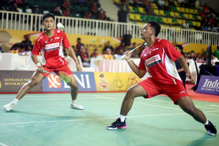 Anselmus Breagit Fredy Prasetya/Pulung Ramadhan (Djarum Badminton) Anselmus Breagit Fredy Prasetya/Pulung Ramadhan (Djarum Badminton)