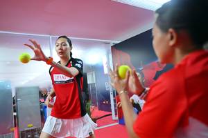 Gloria Emanuelle Widjaja (Djarum Badminton) Gloria Emanuelle Widjaja (Djarum Badminton)