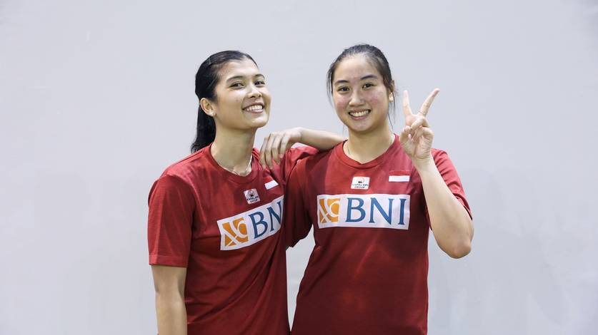 Ganda putri Indonesia, Yulfira Barkah/Febby Valencia Dwijayanti Gani. (Foto: PP PBSI) Ganda putri Indonesia, Yulfira Barkah/Febby Valencia Dwijayanti Gani. (Foto: PP PBSI)