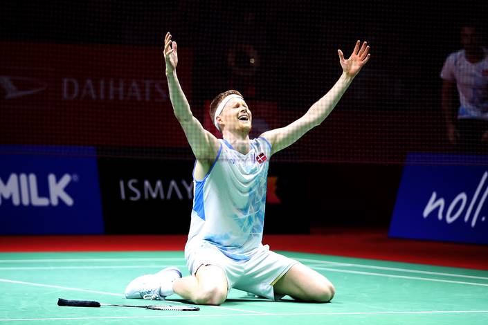 Anders Antonsen (Djarum Badminton) Anders Antonsen (Djarum Badminton)