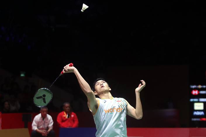 Jonatan Christie (Djarum Badminton/Edward Luhukay) Jonatan Christie (Djarum Badminton/Edward Luhukay)