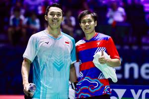 Jonatan Christie & Ade Resky Dwicahyo (Humas PP PBSI)