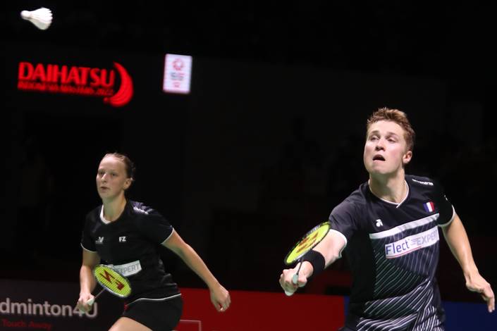 Thom Gicquel/Delphine Delrue (Djarum Badminton) Thom Gicquel/Delphine Delrue (Djarum Badminton)