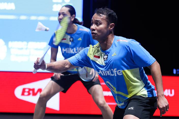 Rehan Naufal Kusharjanto/Gloria Emanuelle Widjaja (Humas PP PBSI) Rehan Naufal Kusharjanto/Gloria Emanuelle Widjaja (Humas PP PBSI)
