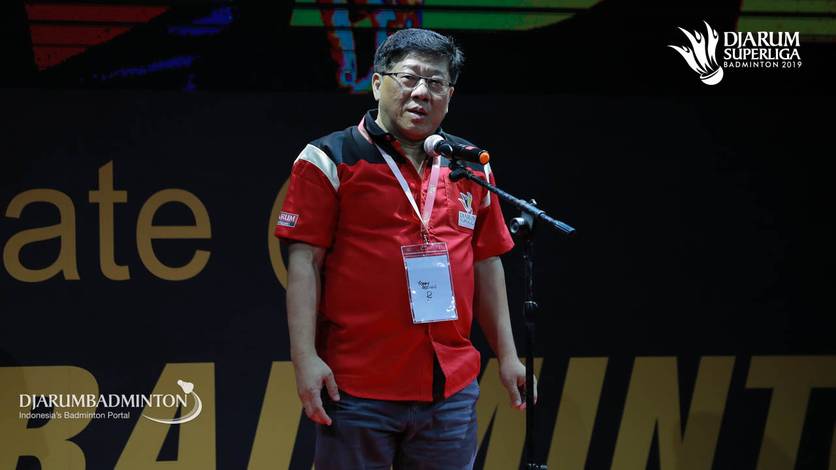 Program Director Djarum Foundation, Yoppy Rosimin saat memberikan sambutan. Program Director Djarum Foundation, Yoppy Rosimin saat memberikan sambutan.