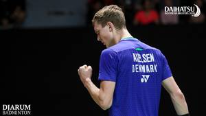 Tunggal putra Denmark, Viktor Axelsen.