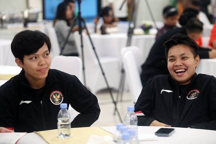 Siti Fadia Silva Ramadhanti & Apriyani Rahayu (Djarum Badminton/Edward Luhukay) Siti Fadia Silva Ramadhanti & Apriyani Rahayu (Djarum Badminton/Edward Luhukay)