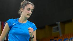 Tunggal putri Spanyol, Clara Azurmendi. (Foto: BWF)
