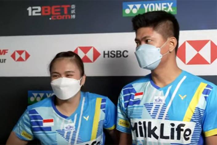 Melati Daeva Oktavianti & Praveen Jordan (Tangkapan Layar BWF TV)